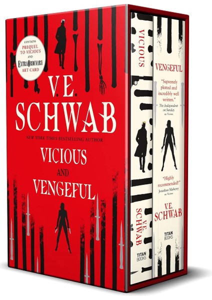 Vicious And Vengeful Slipcase - V. E. Schwab