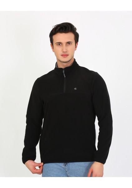 6001 Regular Fit Anti-Pilling Tüylenme Yapmayan Bato Yaka Kışlık Erkek Polar indirimleri