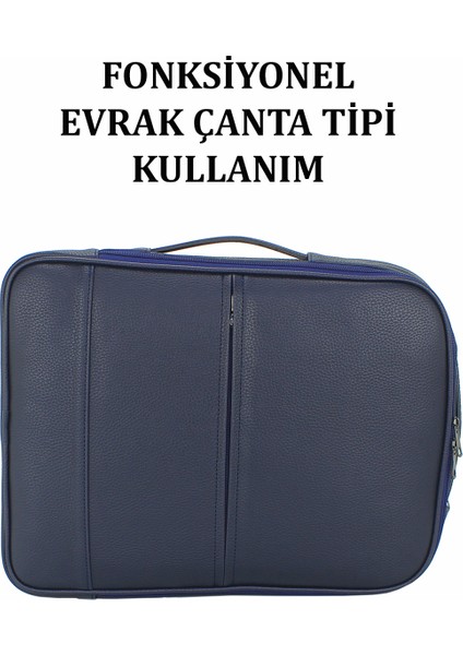 Fonksiyonel Evrak ve Sırt Çantası Laptop Bölmeli Organizer Iç Tasarım