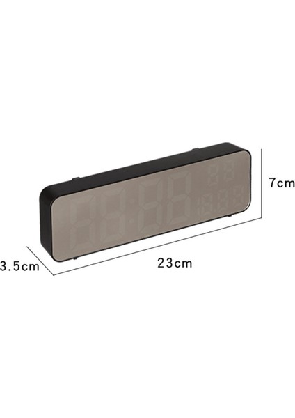 Dijital Duvar Saati ve Nem Göstergesi 12/24H Elektronik LED Saat (Yurt Dışından) indirimleri