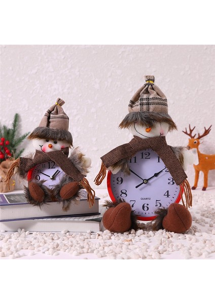 Noel Kardan Adam Süsleme Saat El Sanatları Noel Süslemeleri S (Yurt Dışından)