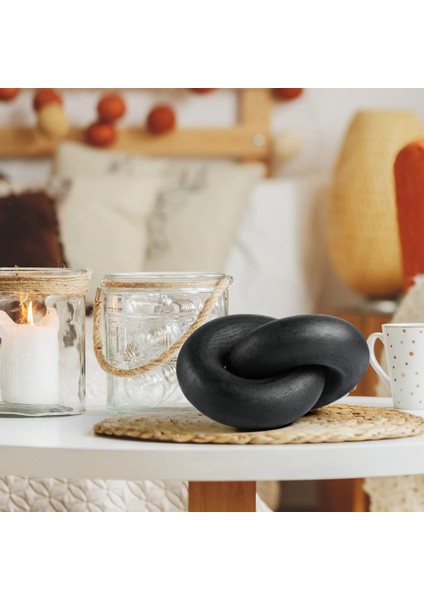 Bağlantılı Dekoratif Zincir El Oyması Boho Ahşap Düğüm Dekor (Yurt Dışından) indirimleri