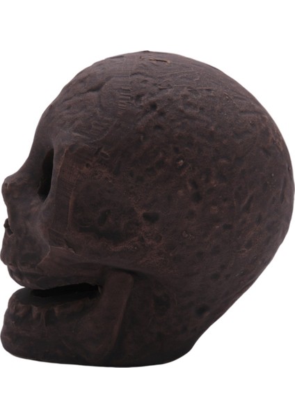 Taşınabilir Kafatası Heykel Cadılar Bayramı Seramik Süsler Kafatası Dekor Prop (Yurt Dışından) modelleri