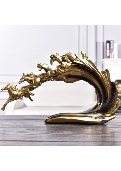 (1 Adet) Wanma Pentium Ev Dekorasyonu, At Reçine El Sanatları (45X11X27CM) (Yurt Dışından) fiyatları