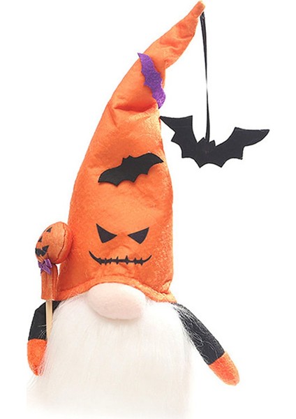 Cadılar Bayramı Cüce Dekorasyon Balkabağı Işıkları Yüzü Olmayan Turuncu (Yurt Dışından)