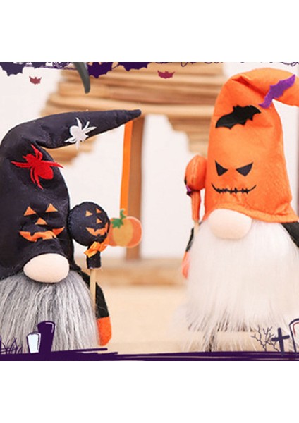 Cadılar Bayramı Cüce Dekorasyon Balkabağı Işıkları Yüzü Olmayan Turuncu (Yurt Dışından) fiyatları