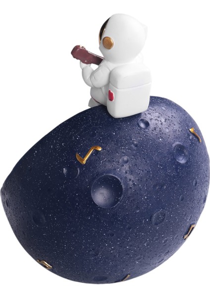 Astronot Heykelcik Anahtar Reçine Saklama Kutusu Anahtar Depolama Ev Dekor Koyu Mavi (Yurt Dışından) indirimleri