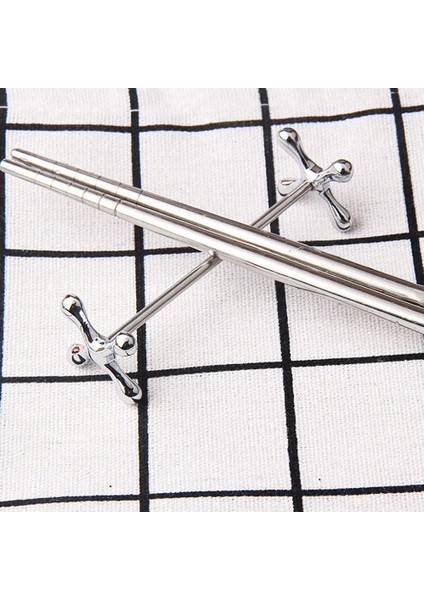 4 Adet Çinko Alaşımlı Çubuk Standı Metal Zanaat Dekorasyonu (Gümüş) (Yurt Dışından) fırsatları