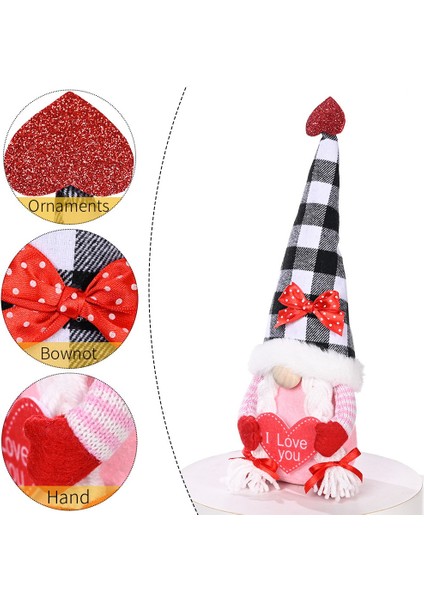 2'li El Yapımı Isveç Iskandinav Tomte, Masa Süsü (Yurt Dışından) modelleri