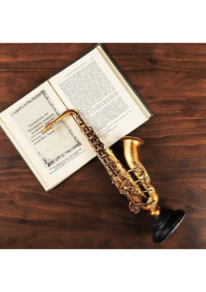 Ev Dekorasyonu Heykelcik Saksafon Modeli El Sanatları Dolabı Masa Süsleri (Yurt Dışından) fırsatları
