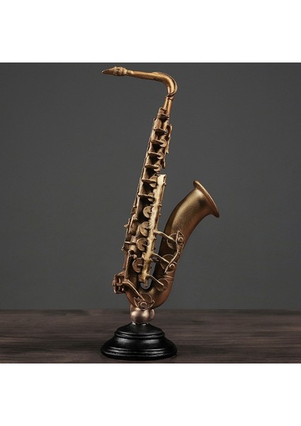 Ev Dekorasyonu Heykelcik Saksafon Modeli El Sanatları Dolabı Masa Süsleri (Yurt Dışından) indirimleri