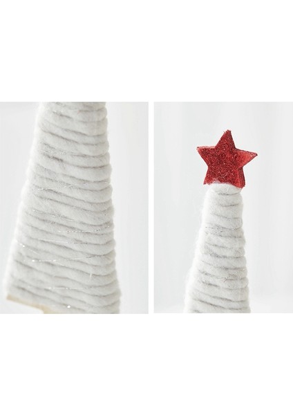 Yeni Iskandinav Noel Ahşap Yün Keçe Dekorasyon Noel Elk C (Yurt Dışından)
