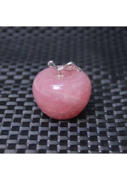 Çift Ev Dekorasyonu Için 5 Adet Doğal Gül Kuvars Pembe Elma (Yurt Dışından) fırsatları