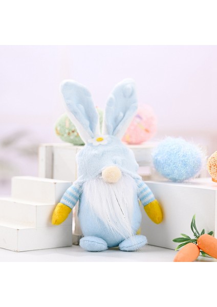Paskalya Cüceleri Tavşan Dekor Cüce Yüzü Olmayan Peluş Ev Partisi Çocuk Oyuncakları, A (Yurt Dışından) modelleri