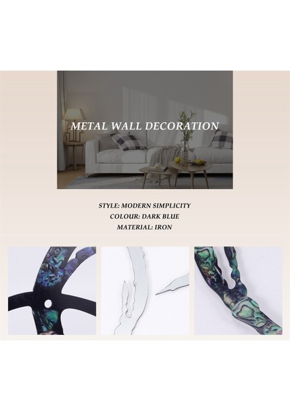 Metal Duvar Dekorasyonu-Ebedi Aşk Sonsuz Kalp Demir Sanat Dekor-S (Yurt Dışından) fırsatları