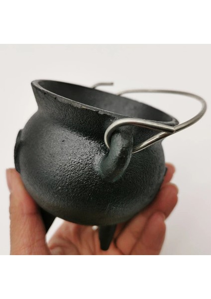 1 Adet Demir Kazan Kapak Saplı Ay Evresi Cadı Pot Tütsü (Yurt Dışından) fırsatları