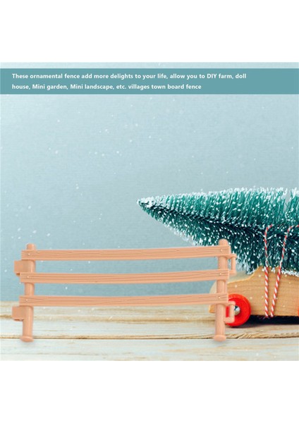 20 Adet Mini Çit Plastik Bahçe Çit Oyuncakları Peri Bahçe Çit Panelleri (Yurt Dışından) fiyatları