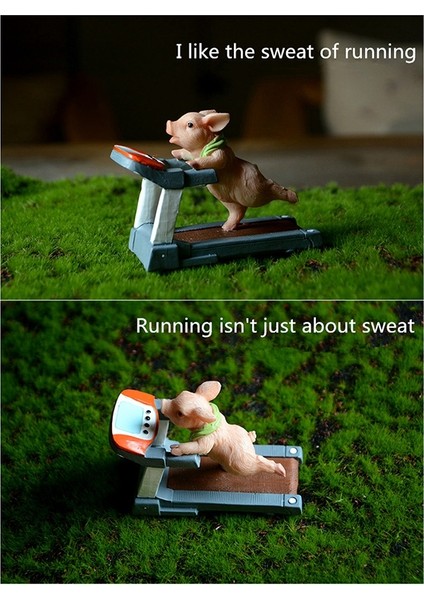 Sevimli Domuz Süs Spor Tavşanı Sincap Kedi Hayvan Figürleri-A (Yurt Dışından) fırsatları