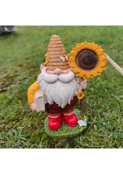 Ayçiçeği Gnome Bebek Masaüstü Dekor Yüzü Olmayan Bebek Cüce Dekor Süsleme (Yurt Dışından) modelleri