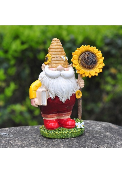 Ayçiçeği Gnome Bebek Masaüstü Dekor Yüzü Olmayan Bebek Cüce Dekor Süsleme (Yurt Dışından) fırsatları