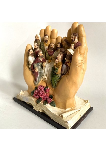 Son Akşam Yemeği Sahne Katolik Heykelcik Dekor Dekoratif Hediye-A (Yurt Dışından) modelleri