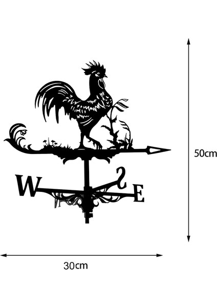 Çiftlik Evi Rüzgar Gülü Rüzgar Yönü Göstergesi Bahçe Ölçme Aletleri (Yurt Dışından) fırsatları
