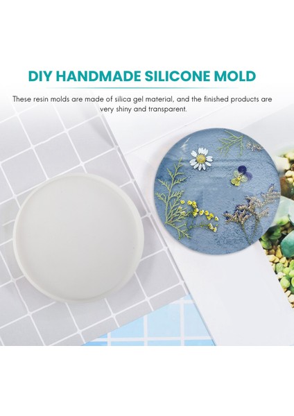 Yuvarlak, Kare, Dikdörtgen, Kalp, Oval Şekilli Silikon Kalıplar (Yurt Dışından)