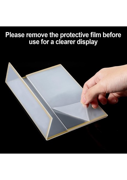 12PCS Altın Çerçeve Akrilik Tabela Tutucu, 4X6INCH Yatay (Yurt Dışından) fırsatları