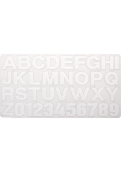 36 Adet Yapma Aracı Alfabe Harfler Sayılar Dıy Silikon Kalıp (Yurt Dışından) fiyatları