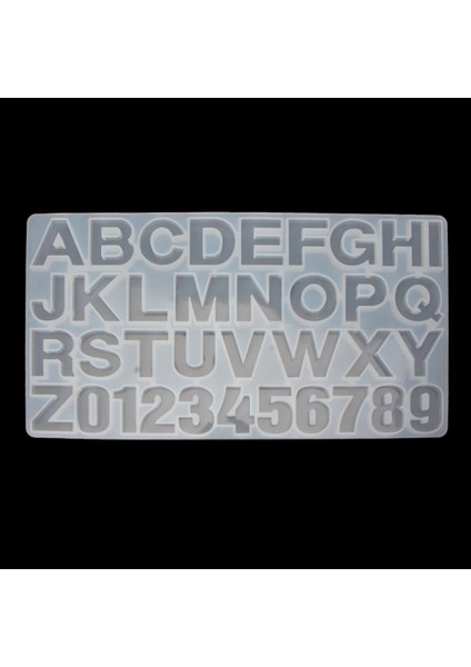 36 Adet Yapma Aracı Alfabe Harfler Sayılar Dıy Silikon Kalıp (Yurt Dışından) modelleri