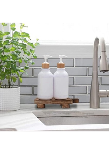 Ahşap Ayaklı Sabunluk Dikdörtgen Sabun Yükseltici Banyo Sabunluk (Yurt Dışından) fiyatları