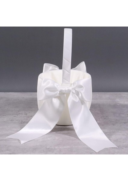 Çiçek Kızları Için 2 Paket Düğün Sepeti Sevimli Saten Çiçek Kız Sepeti (Yurt Dışından) indirimleri