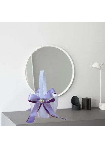 2 Adet Çiçek Sepeti Gül Yay Kurdele Bağı Düğün Gelin Çiçek Sepeti (Yurt Dışından) indirimleri