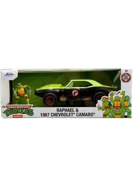 Jada Toys Turtles Raphael Chevy Camaro 1 24