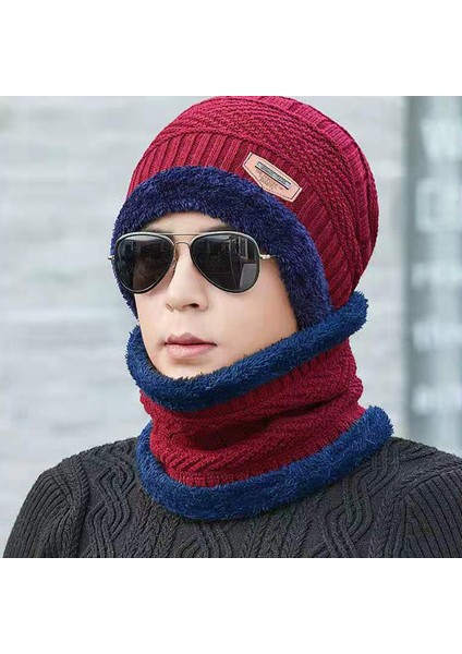 Şapka Erkek Kış Sıcak Örme Artı Kadife Kazak Yün Şapka Kalınlaşmış Kore Tarzı Kulak Koruyucu Gençlik Kış Moda Pamuklu Şapka Kadın Gri Tek Boyut (Yurt Dışından) fiyatları