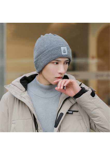 Erkekler ve Kadınlar Için Şapkalar, Kışın Rüzgar Geçirmez ve Sıcak Tutan Yünlü Örme Şapkalar, Kadife Burunlu Modaya Uygun Yeni Pamuklu Şapkalar, Soğuk Şapkalar, Koyu Mavi, Herkese (Yurt Dışından) fiyatları