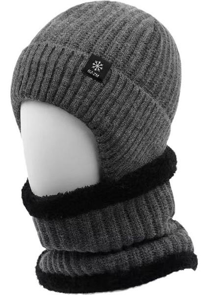 Kışlık Orta Yaşlı ve Yaşlı Pamuklu Şapkalar, Yaşlı Rüzgar Geçirmez Şapkalar, Sıcak Kulak Koruyucu Pamuklu Şapkalar, Kalınlaştırılmış Örme Yün Şapkalar, Erkek Şapkaları, Siyah Tekl (Yurt Dışından) indirimleri