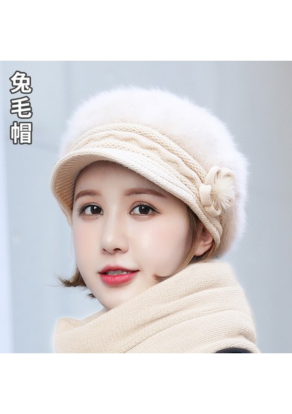 Şapka Kadın Sonbahar ve Kış Pembe Rüzgar Geçirmez Sıcak Pamuklu Şapka Kalınlaşmış Kadife Örme Şapka Kulak Koruyucu Büküm Siyah Tek Boyut (Yurt Dışından) fiyatları