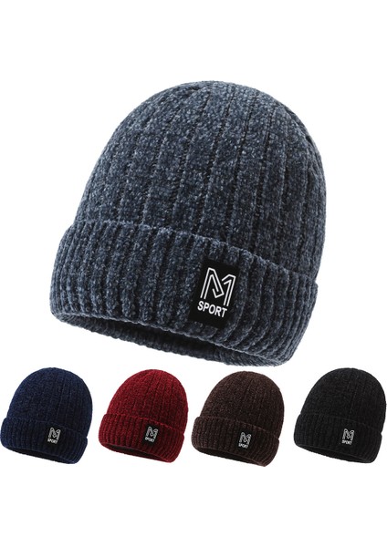 Sonbahar ve Kış Artı Kadife Erkek Şapkası Kore Tarzı Moda Yün Şapka Balıkçılık Seyahat Açık Hava Soğuğa Dayanıklı ve Sıcak Pamuklu Şapka Gri Tek Boyut (Yurt Dışından) fiyatları