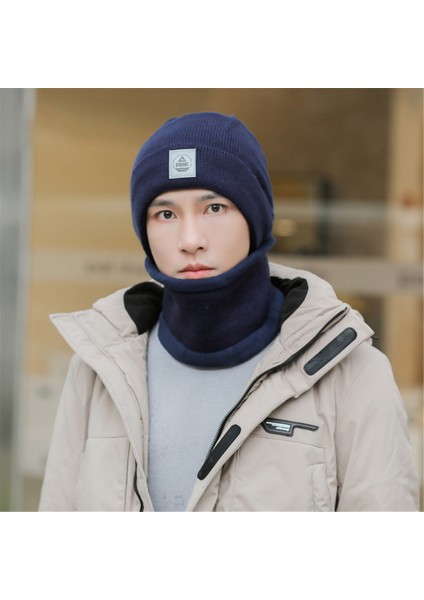 Erkekler ve Kadınlar Için Şapkalar, Kışın Rüzgar Geçirmez ve Sıcak Tutan Yünlü Örme Şapkalar, Kadife Burunlu Modaya Uygun Yeni Pamuklu Şapkalar, Soğuk Şapkalar, Gri Tek Beden Herke (Yurt Dışından) indirimleri