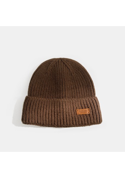 Kadın Yünlü Şapka, Sıcak Tutmak Için Kadife Kışlık Örme Şapka, Kadın Doğum Şapkası, Sonbahar ve Kışlık Kazak Kulak Koruyucu Pamuklu Şapka, Bej (Yurt Dışından) fırsatları