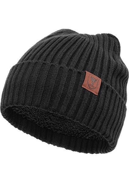 Aozhe Örme Şapka Avrupa ve Amerikan Sonbahar ve Kış Şapkası Erkek Modası Çok Yönlü Artı Kadife Sıcak ve Soğuğa Dayanıklı Eşarp Yün Şapka Kahverengi Tek Beden (Yurt Dışından) fırsatları