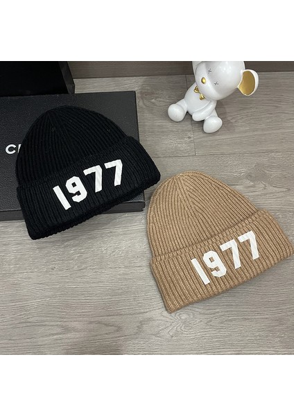 Sonbahar ve Kış Sıcak Örme Şapka Erkek Rüzgar Geçirmez ve Soğuğa Dayanıklı Kazak Şapka Artı Kadife Soğuk Şapka Yün Şapka Saf Pamuklu Şapka Beyaz Bir Boyut (Yurt Dışından) modelleri