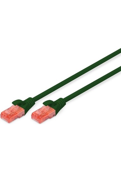 Dıgıtus 5m Cat6 Utp DK-1617-050/G Yeşil Patch Kablo