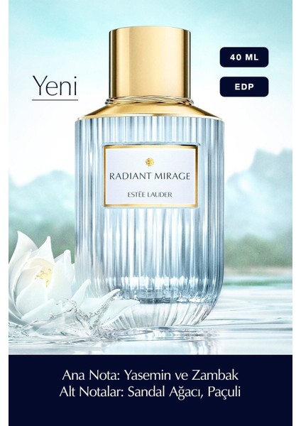 Radiant Mirage EDP Kadın Parfümü - Luxury Fragrance Koleksiyonu 40 ml