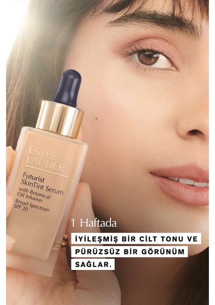 Futurist Skintint Serum Fondöten 30ML - SPF20 Renk: 2c3 Fresco modelleri