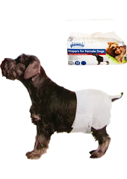 Köpek Alt Bağlama Bezi S Boy 12 Adet