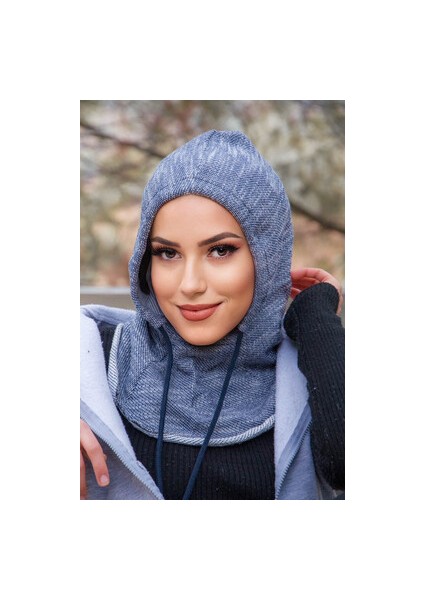 Bağcıklı Kapüşon Bone
