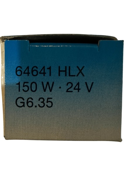 64641 150W 24V G6.35 Duylu Halojen Spot Ampul (2 Adet) fiyatları