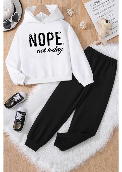 Only Trendwear Çocuk Nope Baskılı Eşofman Takımı
